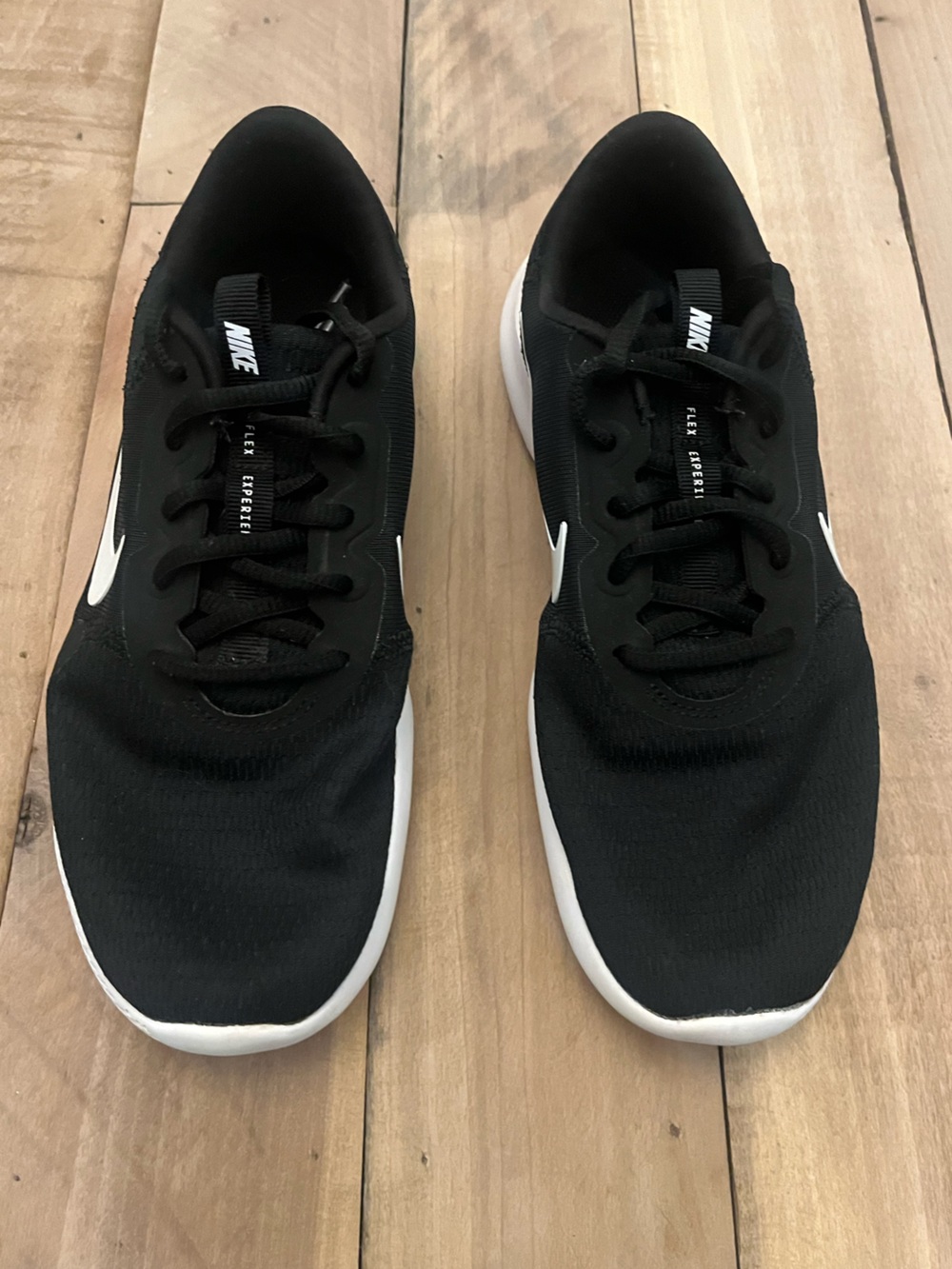 Nike Flex Experience RN 9 Running Black White Sneakers Women’s Size 7